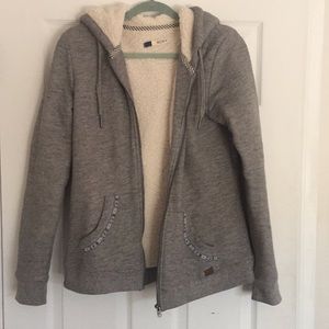 Brand new w/o tags Roxy fleece hoodie